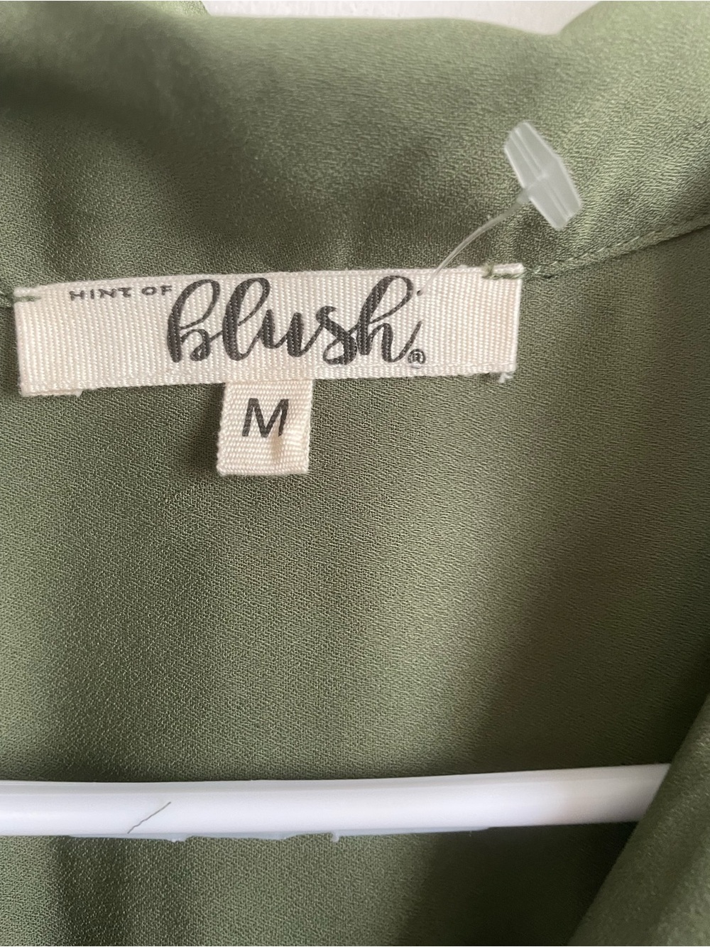 Blush Olive Green Utility Jumpsuit Pantsuit - Picture 5 of 8
